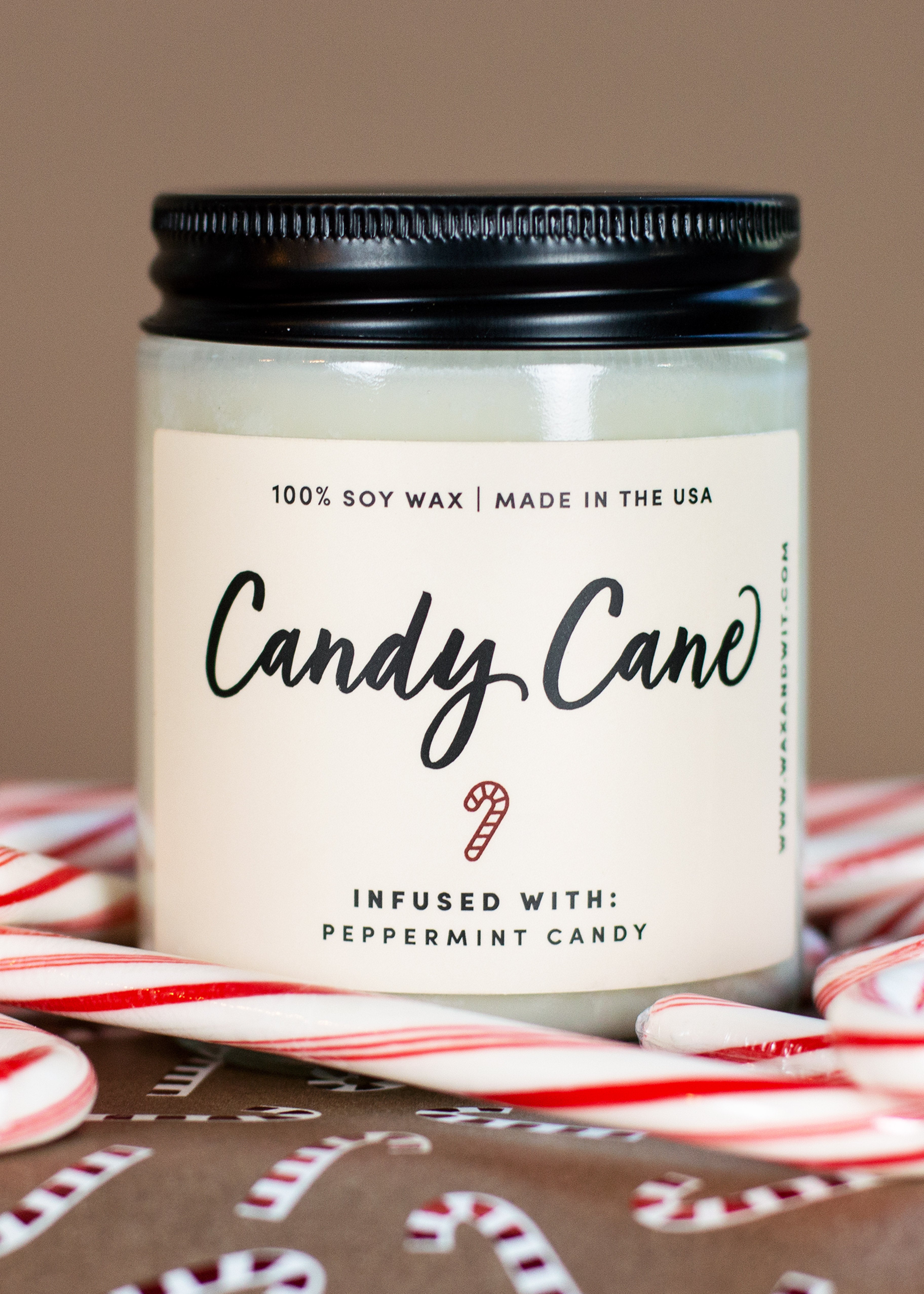 Wax & Wit 9oz Holiday Scented Soy Candles - Gingerbread Cookie - Funny  Candles, Aromatherapy Candles, Christmas Candle - Jar Candle 