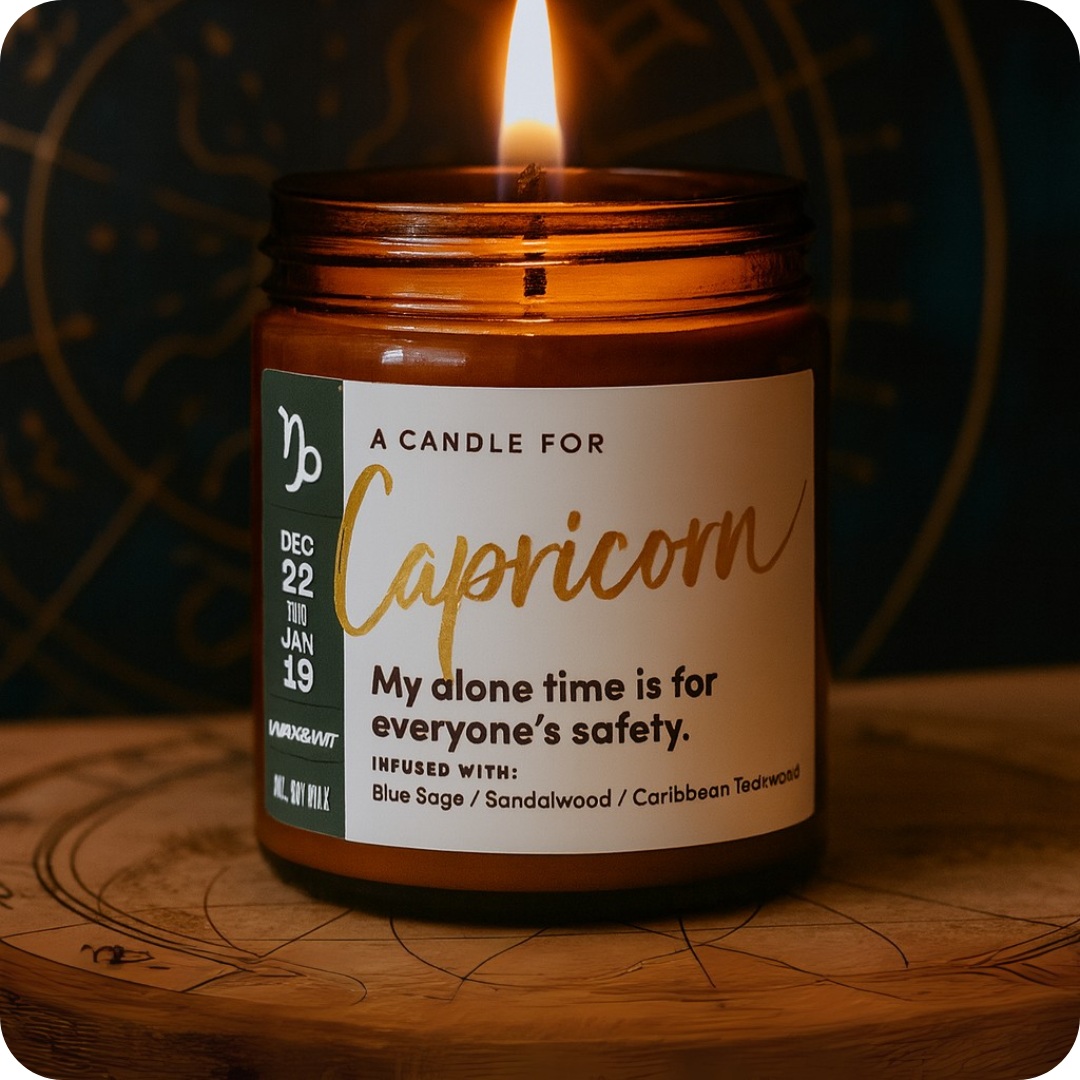 Capricorn Candle