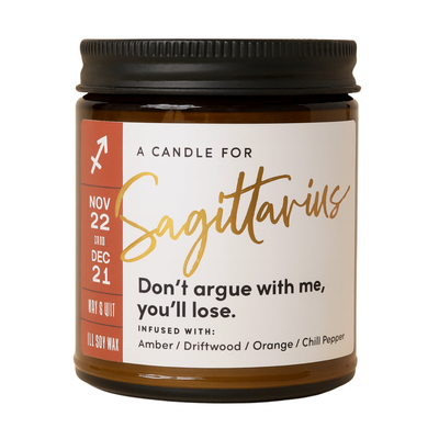 Zodiac Candles 9oz