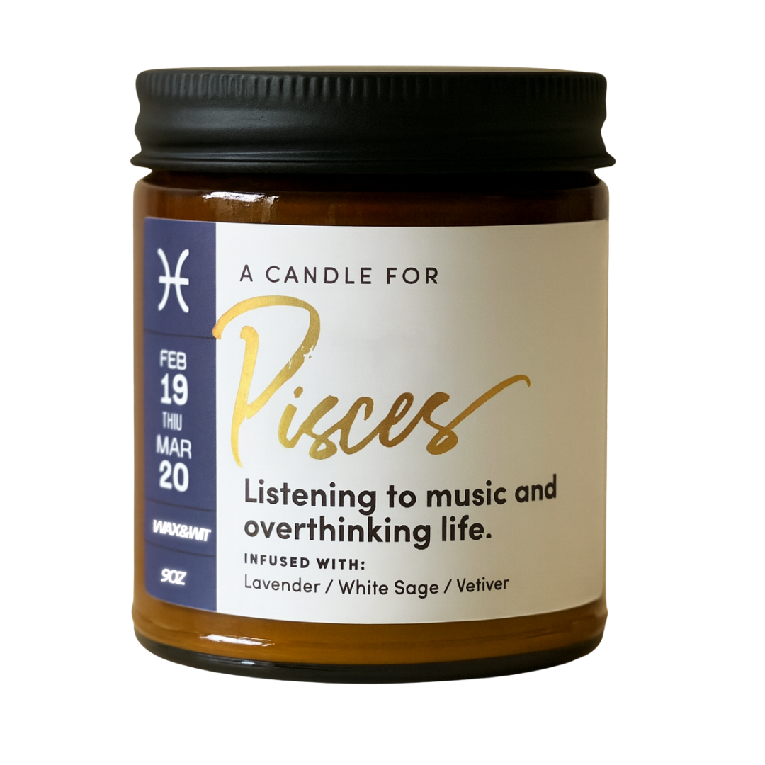 Zodiac Candles 9oz