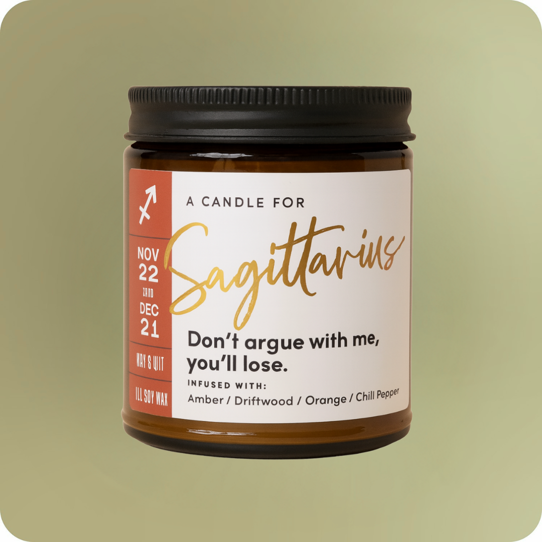 Sagittarius Candle