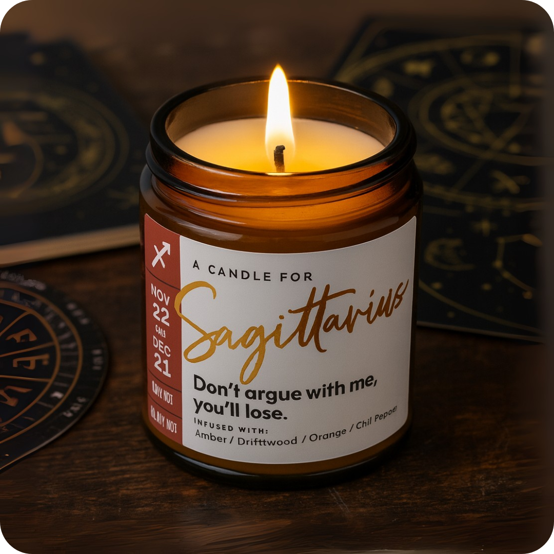 Sagittarius Candle