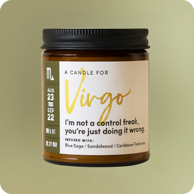 Virgo Candle