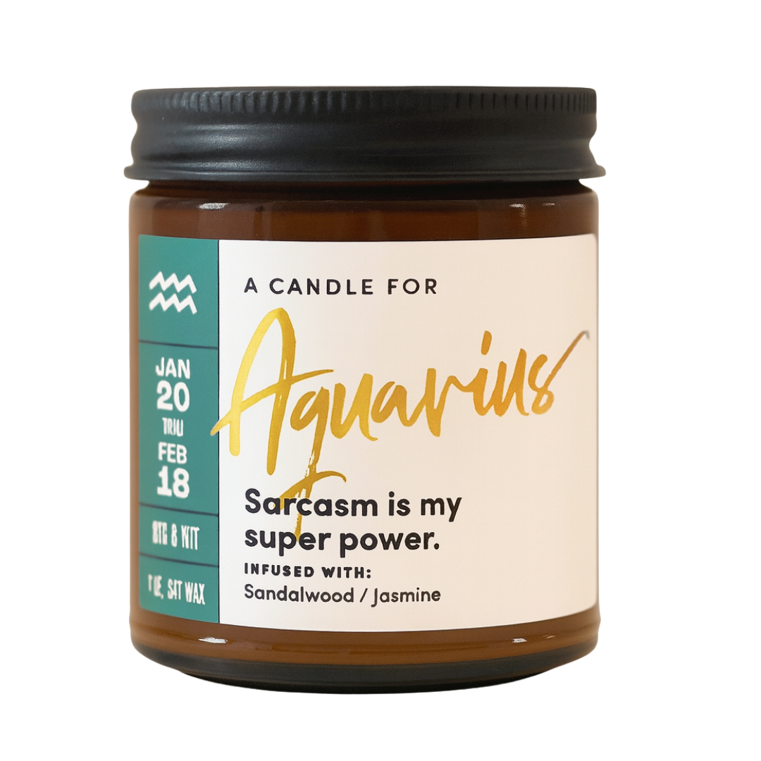 Zodiac Candles 9oz