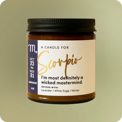Scorpio Candle