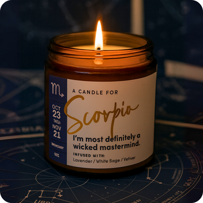 Scorpio Candle