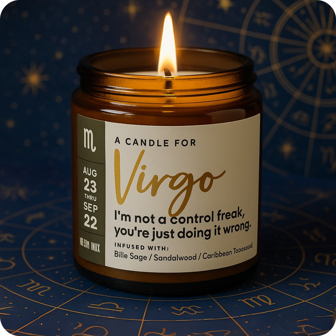 Virgo Candle