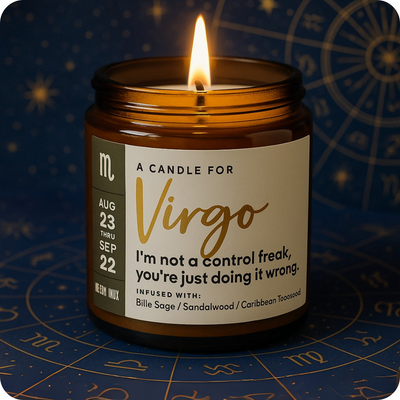 Virgo Candle