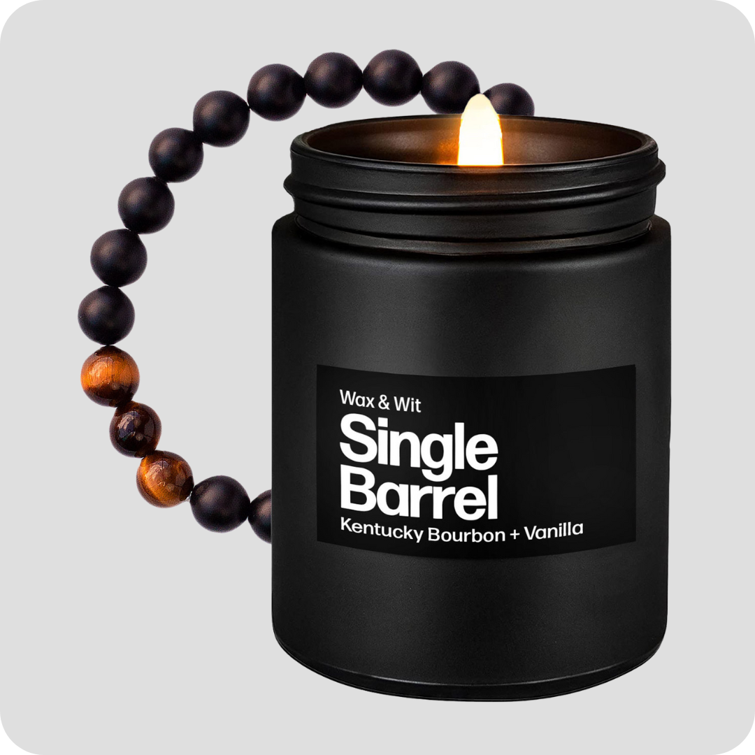 Single Barrel + Tiger's Eye Bracelet