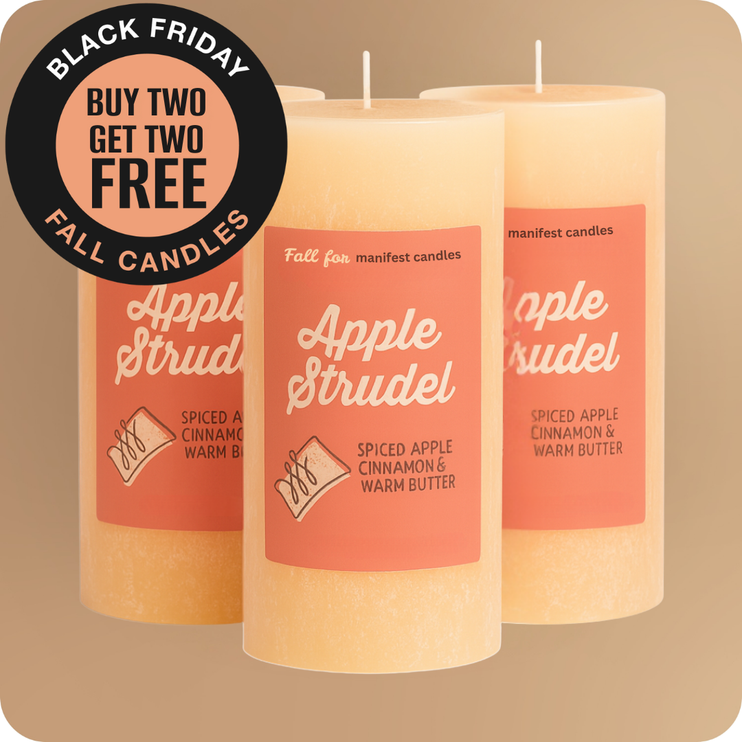 Apple Strudel 3 Pack Pillar Bundle