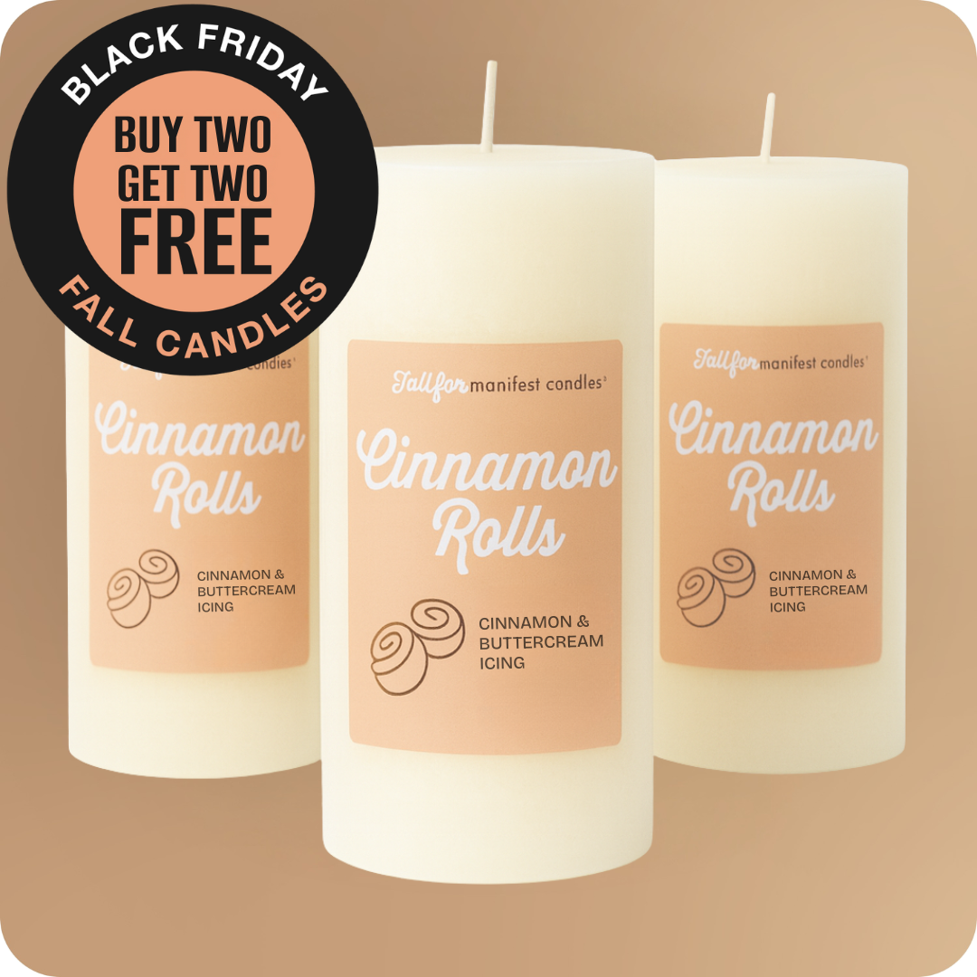 Cinnamon Rolls 3 Pack Pillar Bundle