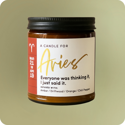 Aries Candle