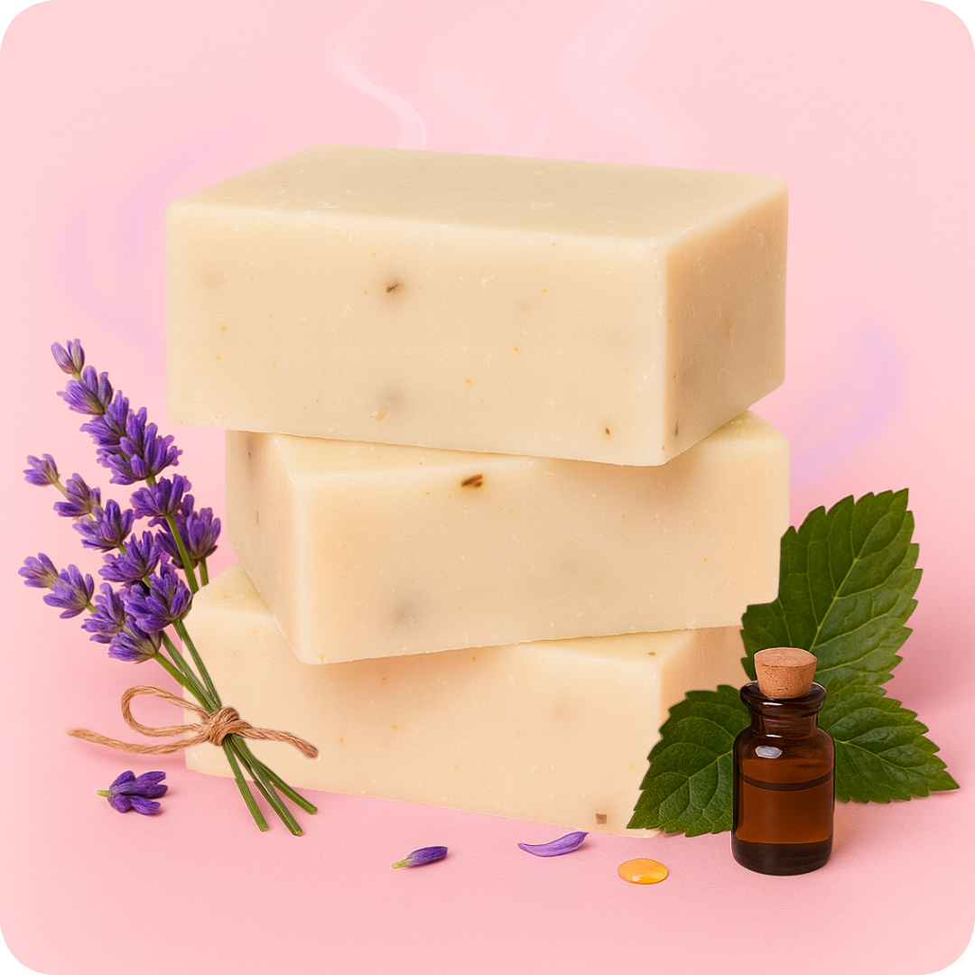 Lavender Patchouli Bar Soap 3 Pack