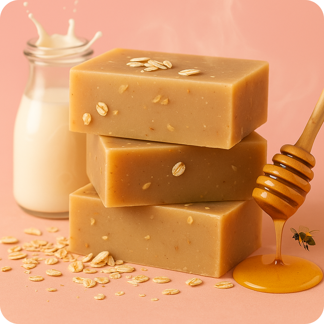 Oatmeal Milk & Honey Bar Soap 3 Pack