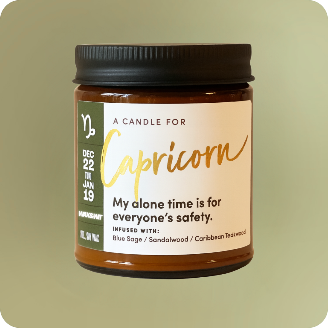 Capricorn Candle