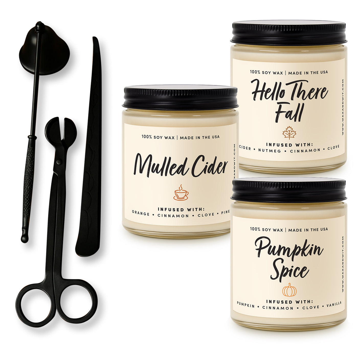 Fall Candle Bundle + Candle Care Kit