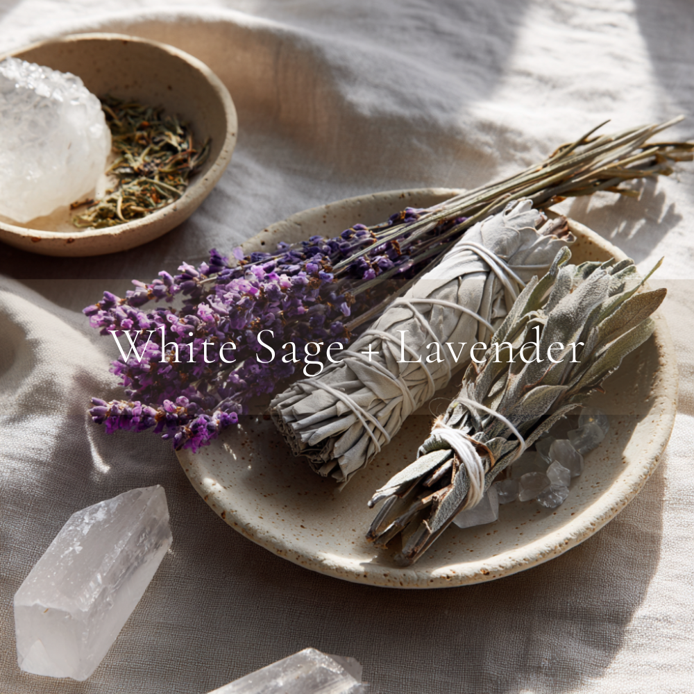 Manifest Healing & Clarity Candle + Crystal Bracelet