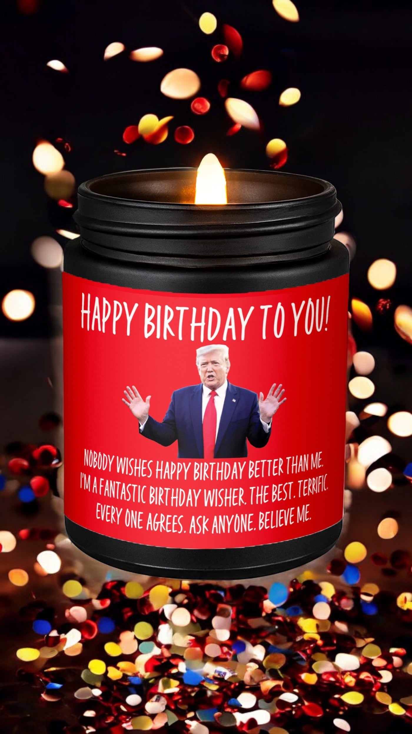 Happy Birthday to You! from Trump