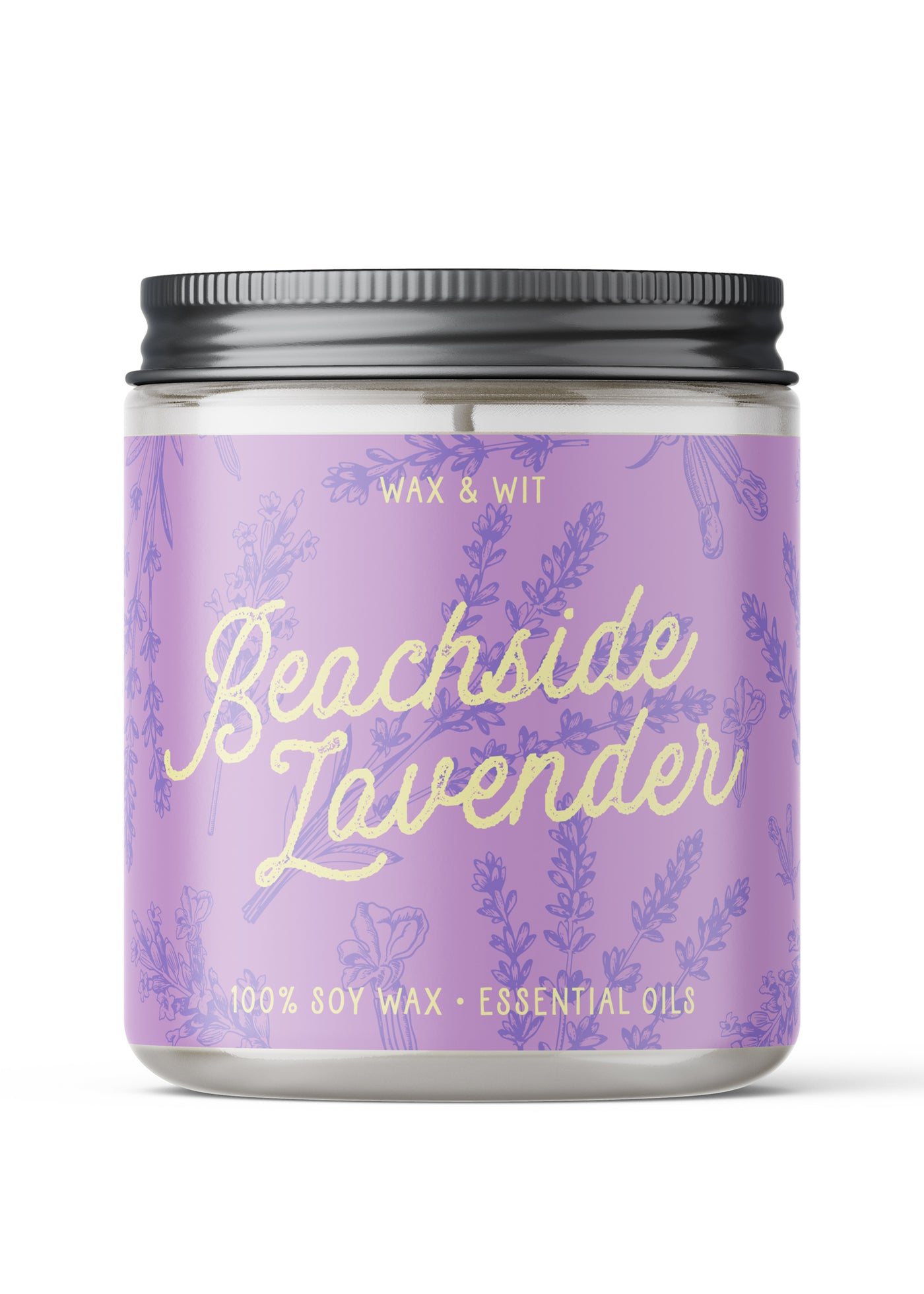 Beachside Lavender 9oz. Soy Candle