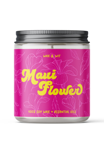 Maui Flower 9oz. Soy Candle
