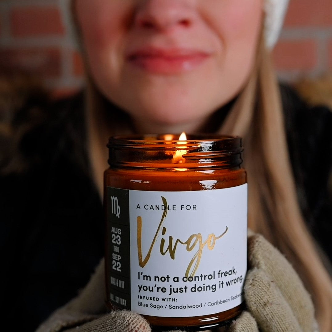 Virgo Candle