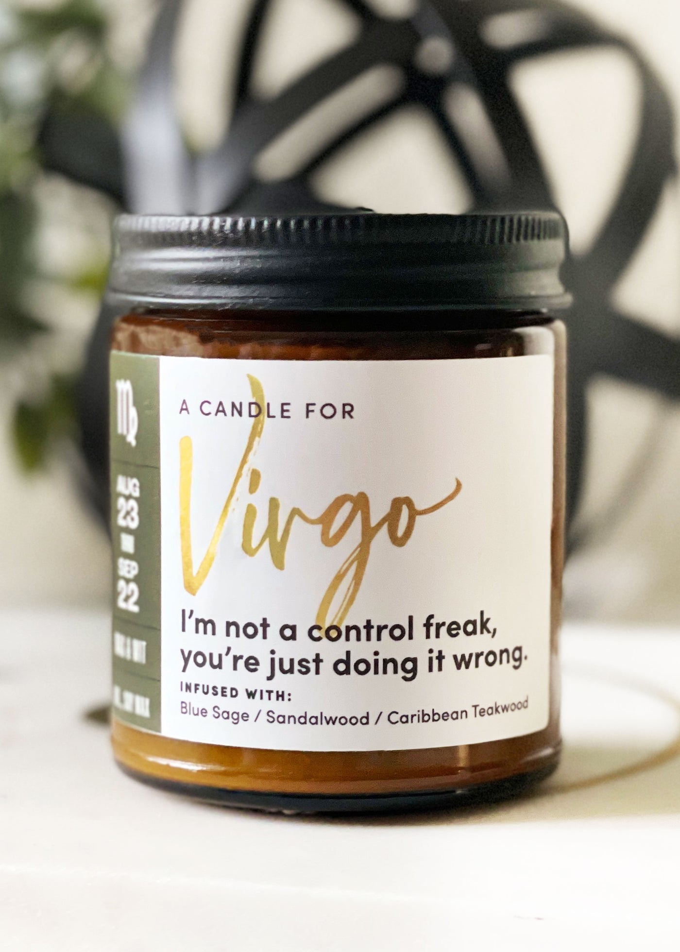 Virgo Candle